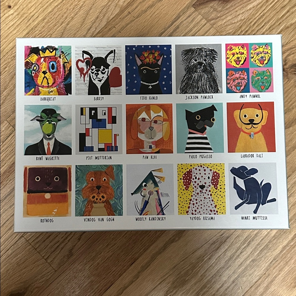 Happily Puzzles- Art Dogs | 1000 Piece Jigsaw Puzzle